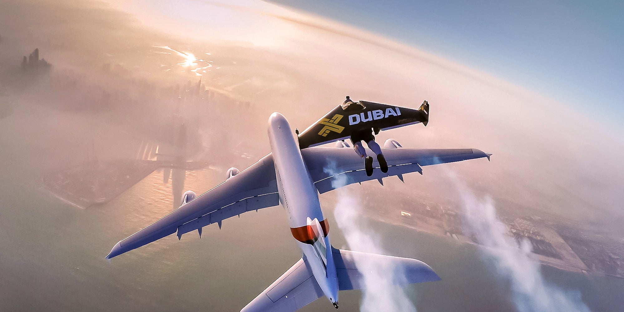 Jetman Pilots Set Wingsuit Altitude Record During Astonishing Flight
