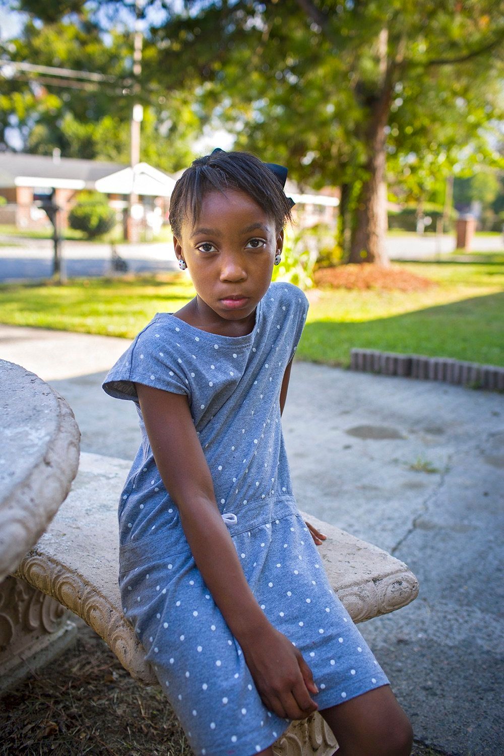 Eight-year-old Taniya was shot by another third-grader in their classroom. The boy had found the gun in his home and brought it to school. (Augusta, Georgia, 2015)