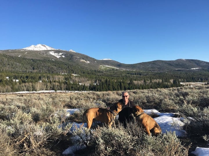 Tristan and Ysolt in their beloved Montana Wilderness, near Dr.Pete Sorini Trailhead