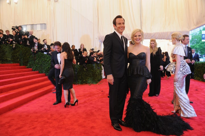 Arnett and Poehler at the 2012 Met Gala.