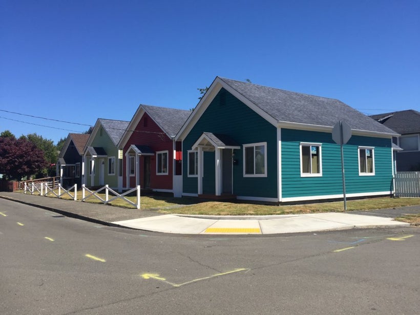 Rosie's four-plex, in all its glory! The rehab is about 75% finished right now. 