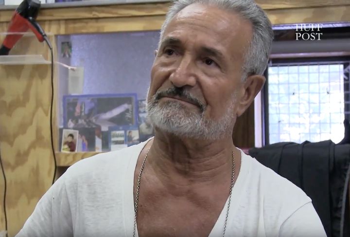Joe Foglia, who owns a barbershop in South Philadelphia, thinks Donald Trump's business experience will make him a good president.