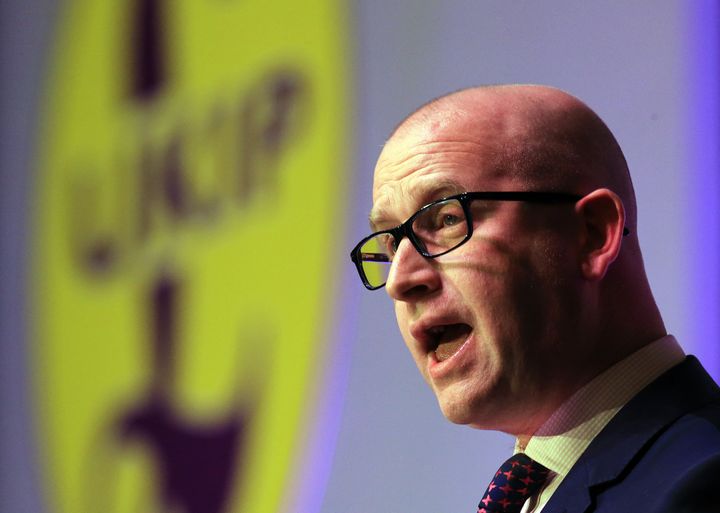 Ukip's deputy leader Paul Nuttall: "I have sat there for the past few weeks watching with growing incredulity and with an even bigger sense of trepidation."