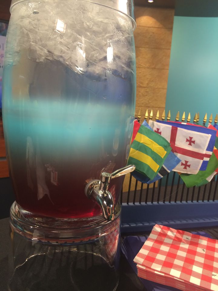 Red White & Blue Punch