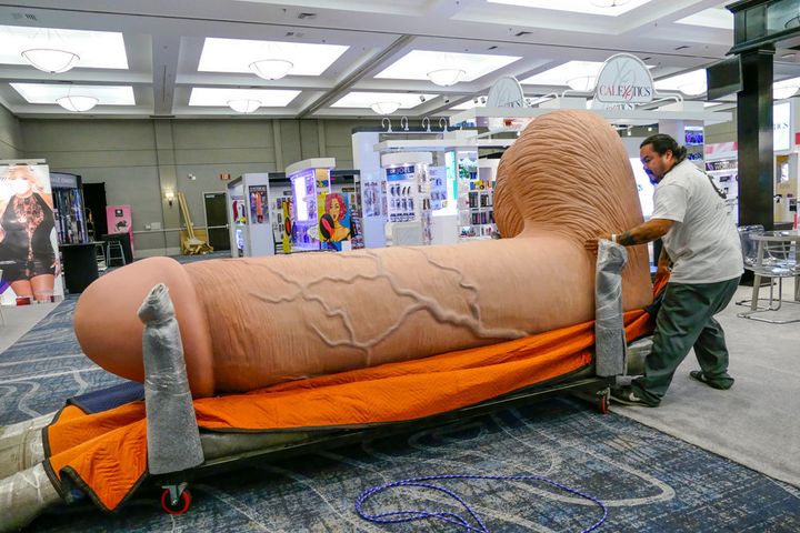 Pipedream Products, a southern California sex products company, created what is believed to be the world's largest dildo.