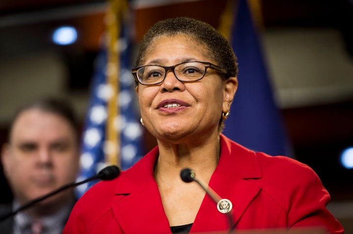 Rep. Karen Bass says it's Americans' "patriotic duty" to ensure their president is mentally stable. Seems reasonable.