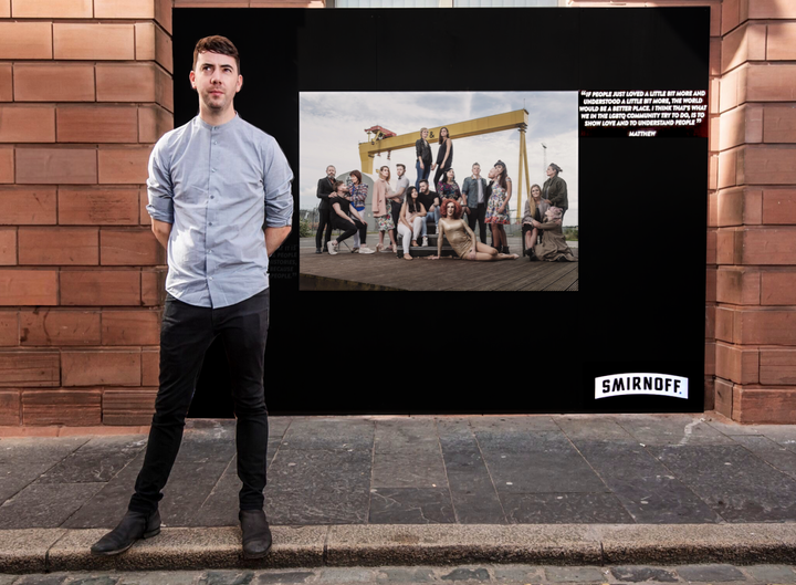 Previously, artist Joe Caslin created a massive mural in support of same-sex marriage in Ireland. 