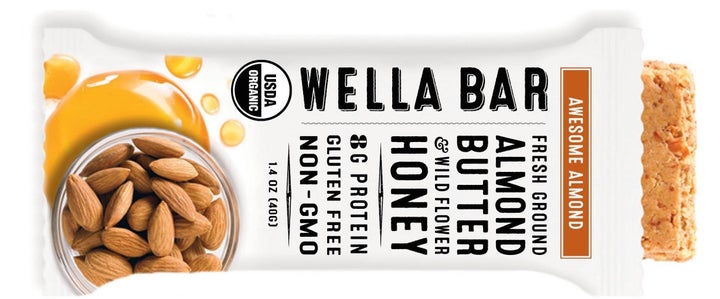 Another bar with a mission, Wella Bar donates proceeds to its Bee Kind Initiative, funding research to enhance the health and vitality of honey bees. After all, bees are vital to our ecosystem and food supply! Wella Bar’s organic nut-based protein bars are made with fresh ground nut butter and wildflower honey.