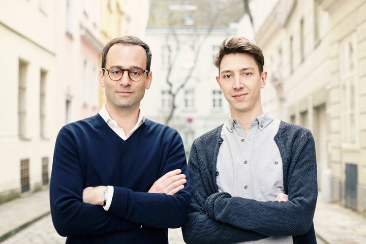 Paul Resch and Alexander Lachinger, the founders of Greetzly.