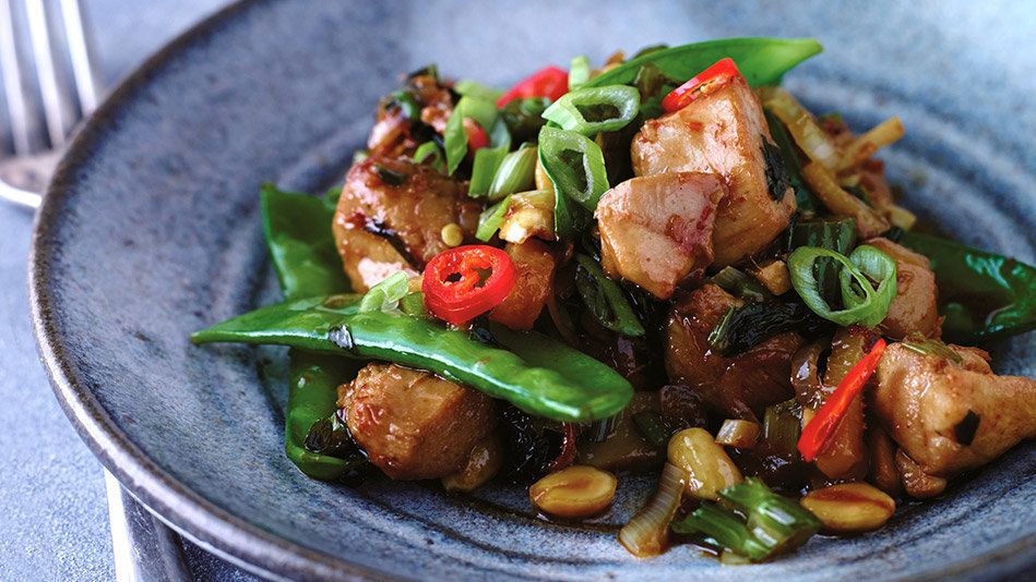 An Asian Dish With A Little Bit Of Everything You Want