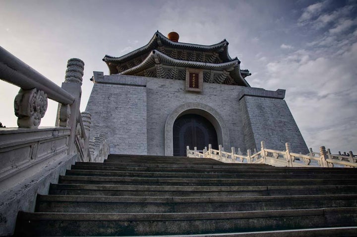 Chiang Kai-Shek Memorial Hall in Taipei, Taiwan