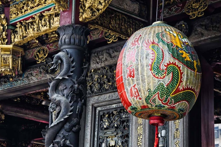 Longshan Temple in Taipei, Taiwan