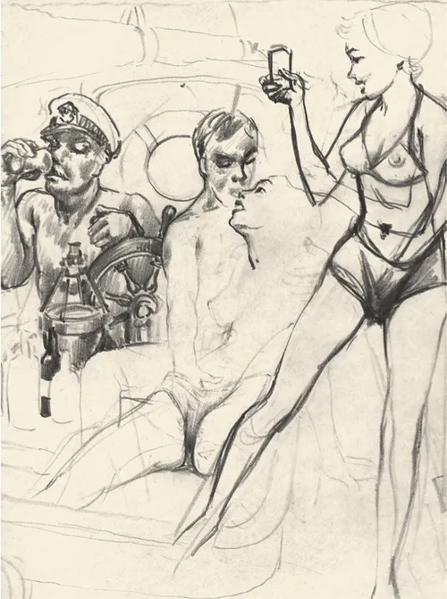 Drawn 1940s Porn - The Strange Case Of Thomas Poulton, An Erotic Artist In The 1940s (NSFW) |  HuffPost Entertainment