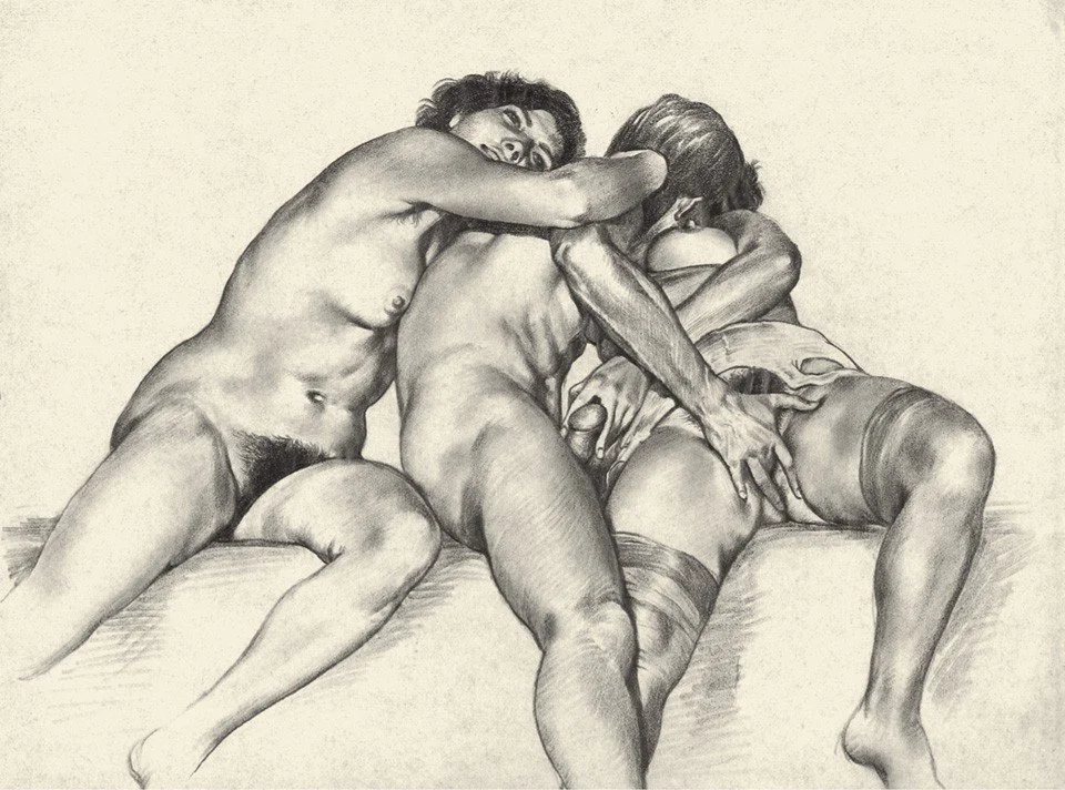 pornographic art poulton The Strange Case Of Thomas Poulton, An Erotic Artist In The 1940s (NSFW) |  HuffPost Entertainment
