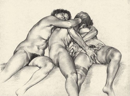 The Strange Case Of Thomas Poulton, An Erotic Artist In The 1940s (NSFW) |  HuffPost Entertainment