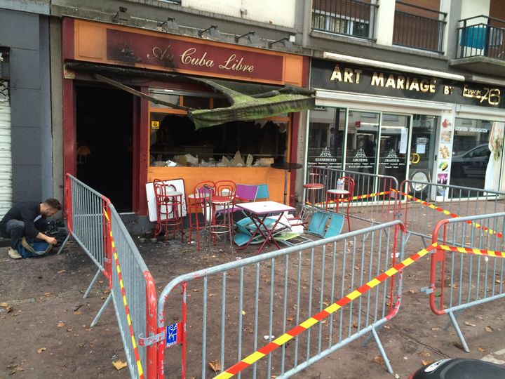 The blaze broke out in the bar overnight while birthday celebrations were taking place, according to reports.