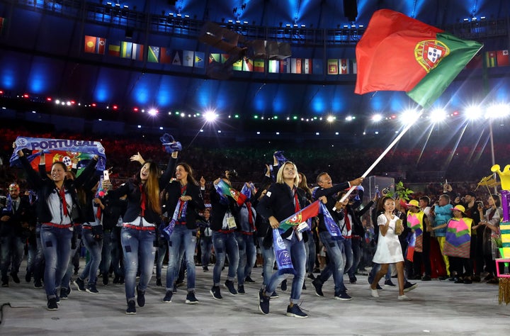 Distressed jeans are part of the Portuguese national dress (this may not be true)