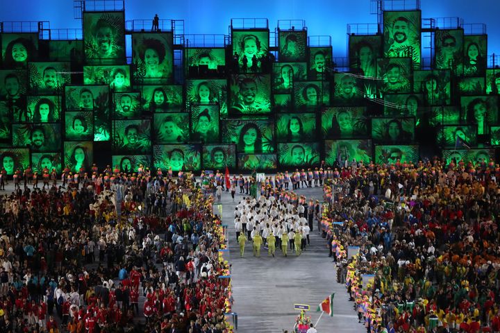 The opening ceremony was quite some spectacle on Friday night