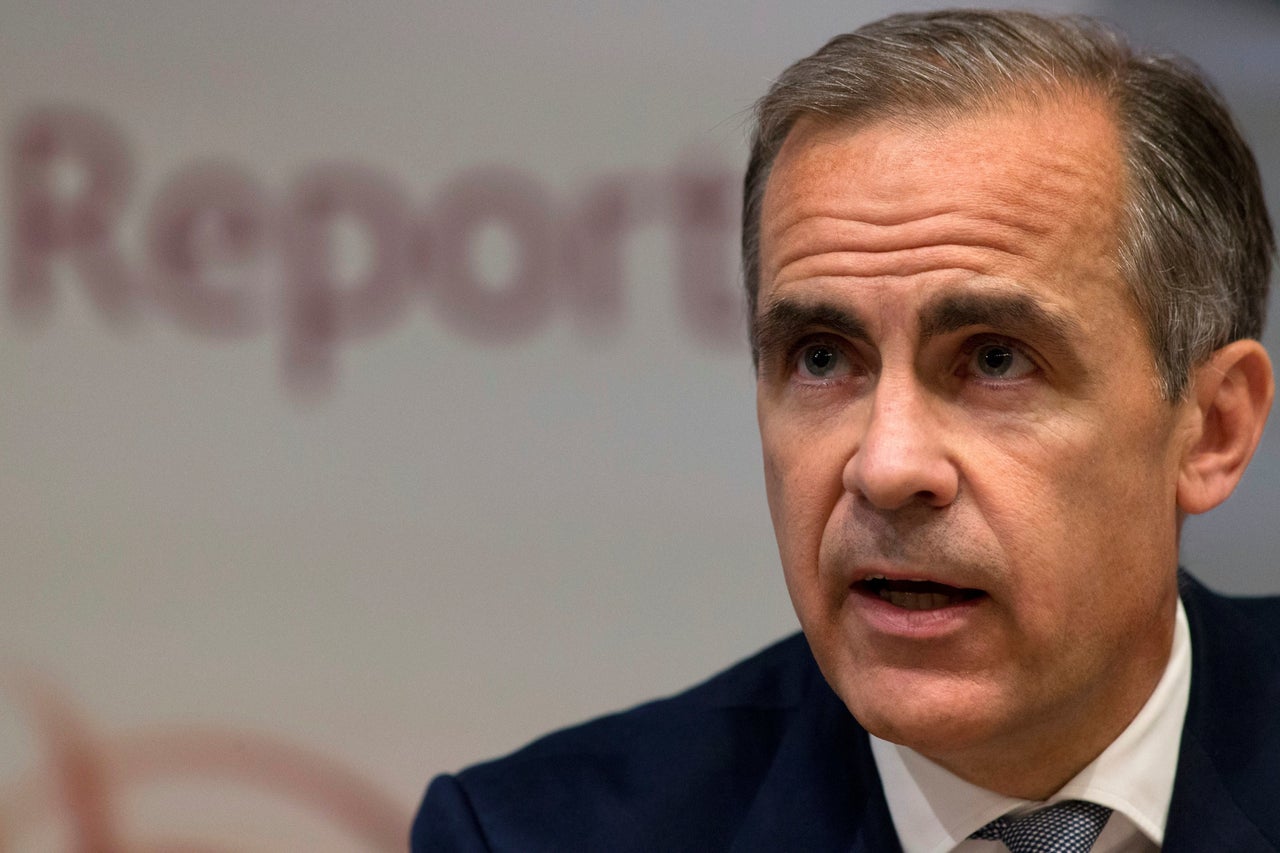 Bank of England governor Mark Carney