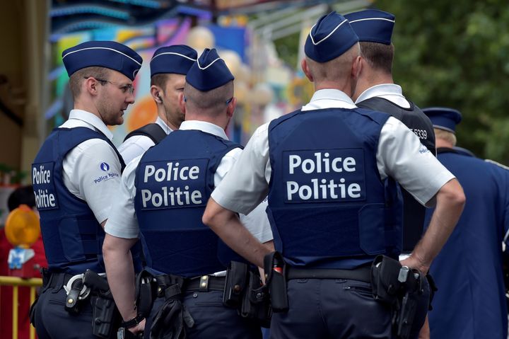 A man armed with a machete attacked two police officers in Belgium before being shot (stock image)