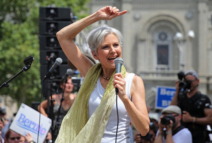 Green Party presidential nominee Jill Stein courted Bernie Sanders supporters at the Democratic convention in July before being formally nominated at the Green Party convention in Houston on Saturday, Aug. 6, 2016.