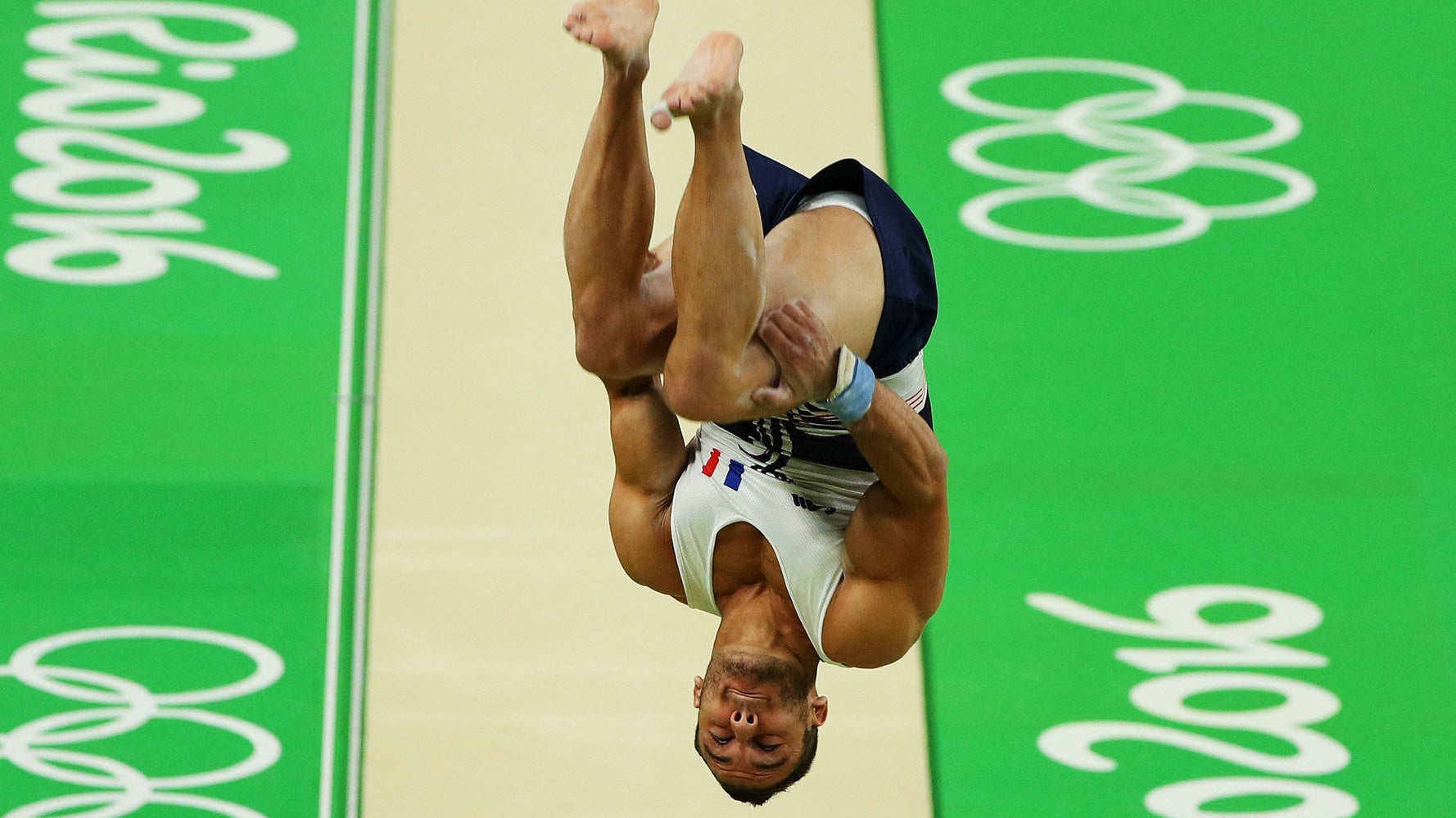 French Gymnast Samir Ait Said Breaks Leg During Olympic Men's Vault