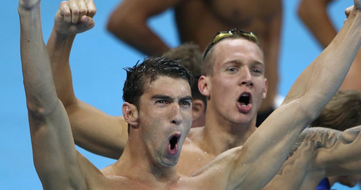 Michael Phelps Wins His 19th Olympic Gold