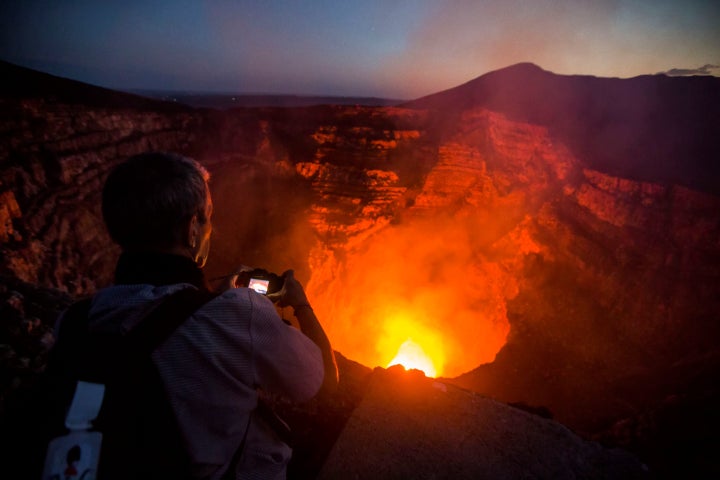 Masaya Volcano is getting hooked up to the web. 