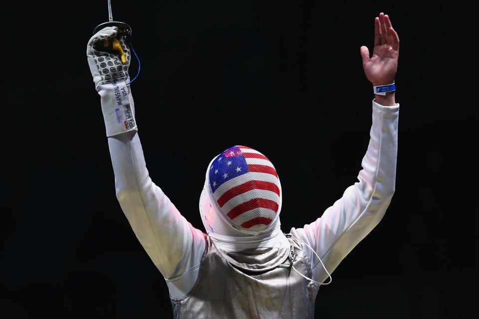 These Olympic Fencing Masks Are Hella Cool HuffPost Sports