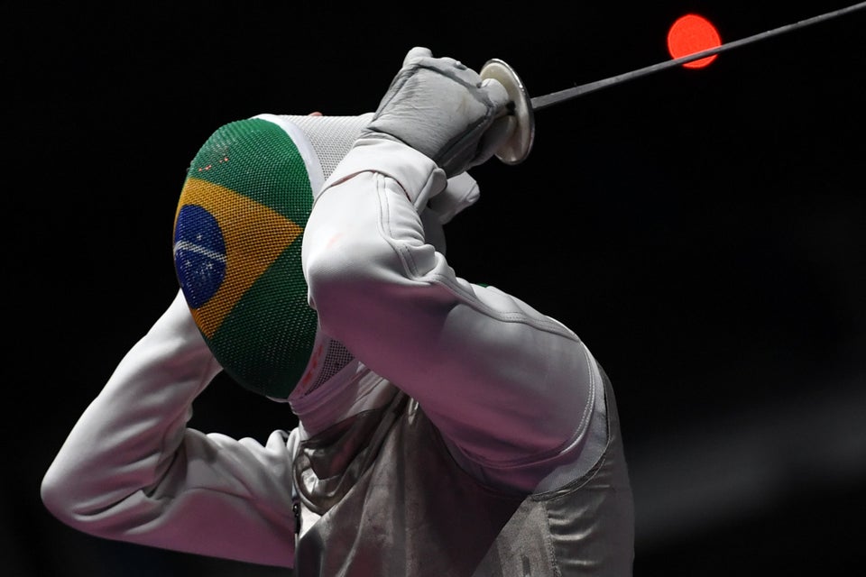 These Olympic Fencing Masks Are Hella Cool HuffPost Sports
