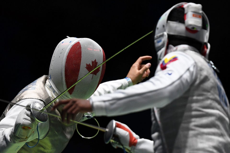 These Olympic Fencing Masks Are Hella Cool HuffPost Sports