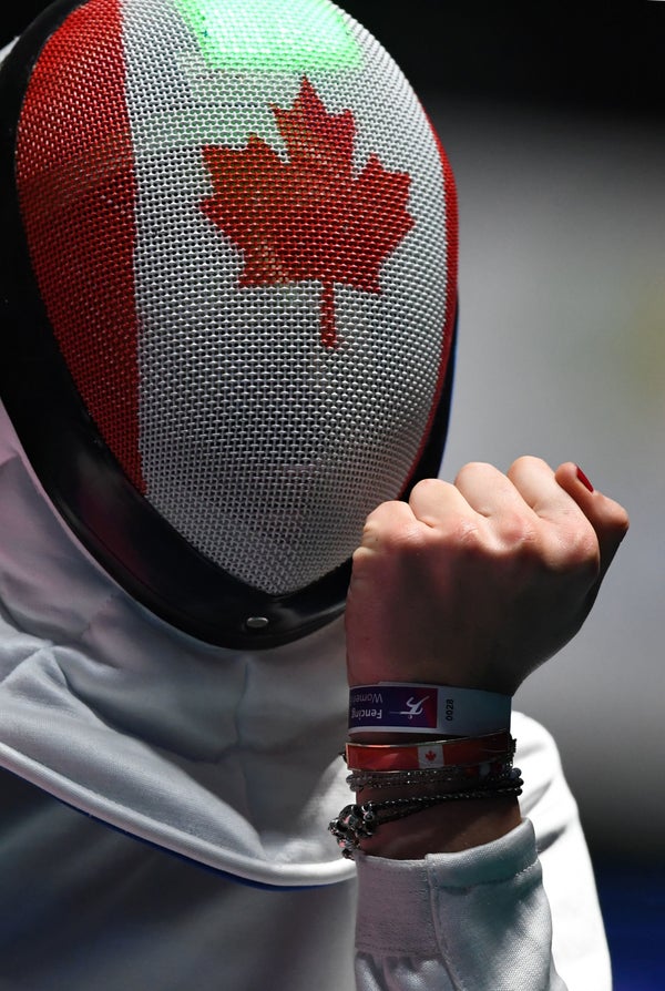These Olympic Fencing Masks Are Hella Cool HuffPost