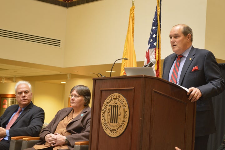 University of New Mexico President Robert Frank says a Justice Department investigation that looked at how sexual assault cases were handled over a six-year period was "anecdotal." ¯\_(ツ)_/¯