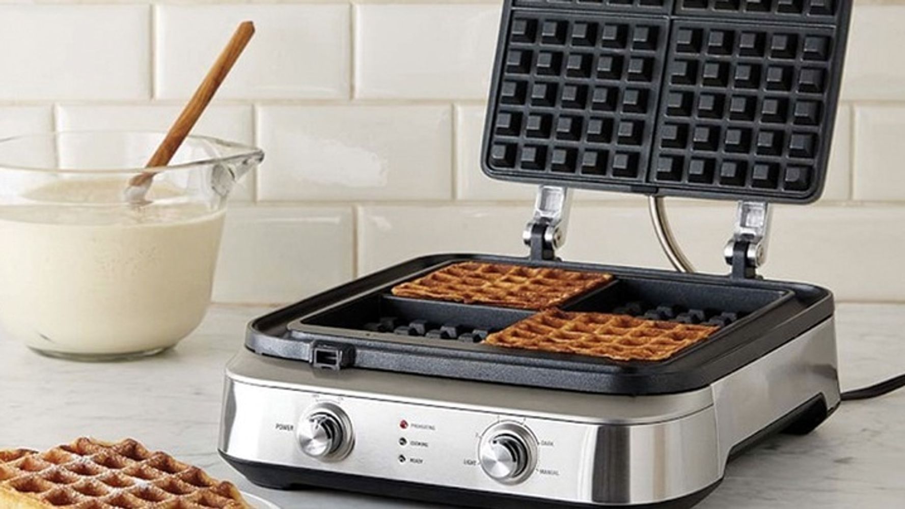 The Secret Way To Clean A Waffle Iron  HuffPost Life