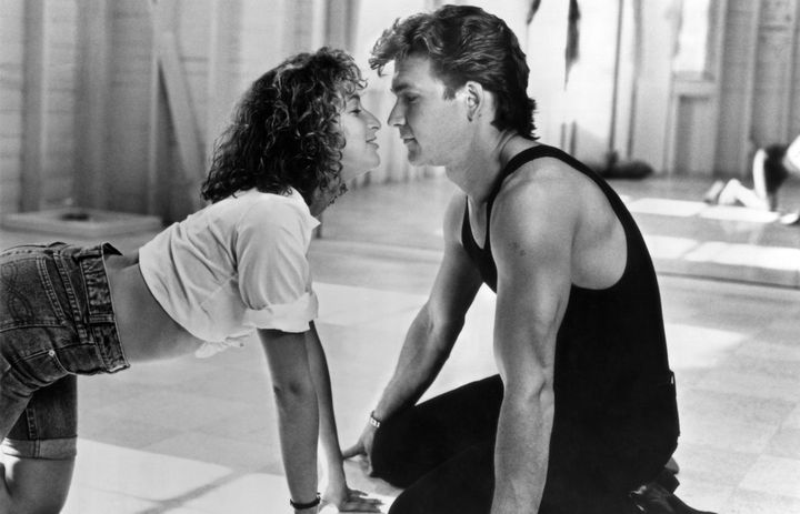 Jennifer Grey and Patrick Swayze in a scene from "Dirty Dancing."
