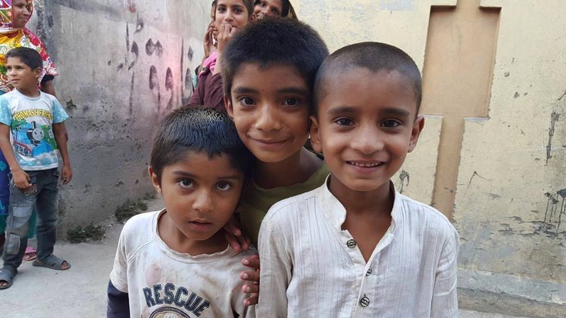 Kids in the slums, Rawalpindi, Pakistan