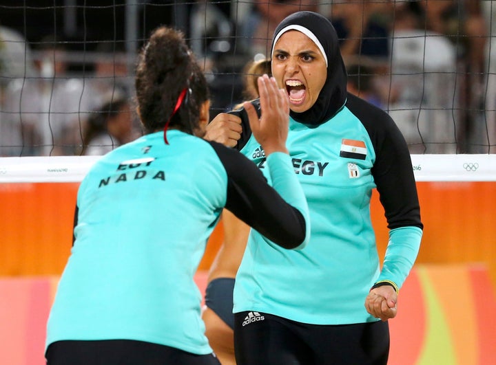 Nada Meawad and Doaa Elghobashy making Egypt's debut