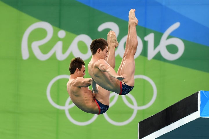 Daniel Goodfellow and Tom Daley dive for bronze in Rio