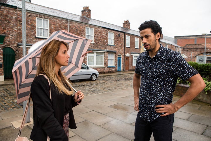 <strong>As Maria's relationship falls apart... </strong>