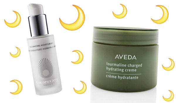 Omorovicza Balancing Moisturiser (£80), Aveda Tourmaline Charged Hydrating Creme (£37)