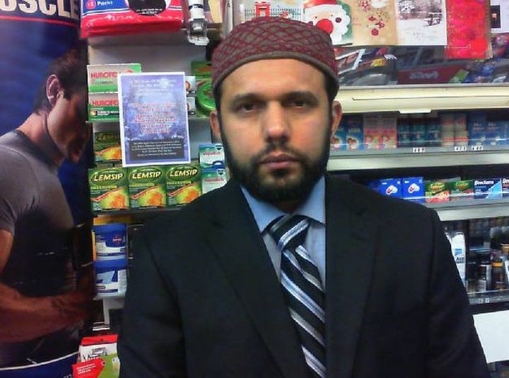 Tanveer Ahmed has been jailed for life for killing Glasgow shopkeeper Asad Shah, pictured above