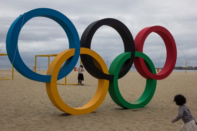 Child prostitutes have worked&nbsp;on Copacabana Beach, which runs alongside the Olympics road cycling