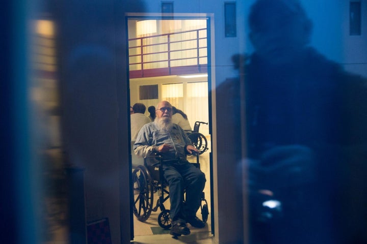 Albert, 82, is the oldest and longest serving inmate in Maine State Prison. He grew up in foster care and has been in and out of prison since he was 16. "If I wanted something in life at three years old I had to take it," he says. "If I needed food I had to take it. If I wanted a drink of water I had to take it. It wasn't given to me, you know."