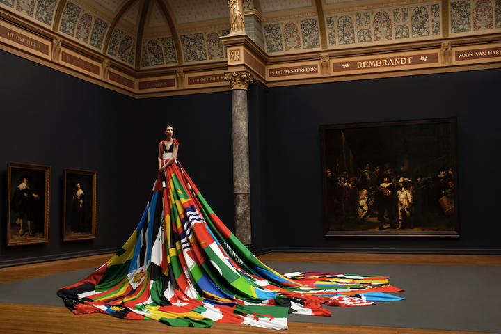 Amsterdam Rainbow Dress.