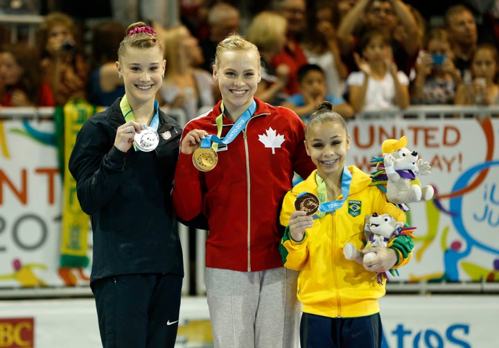 Brazil women's gymnastics team wins first world champs medal with matriarch  on hand - NBC Sports