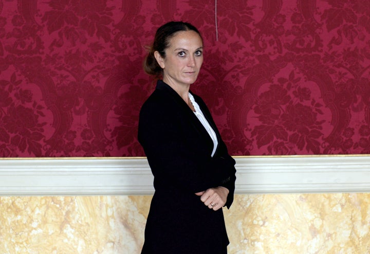 This is Vanessa Beecroft. She is very white.