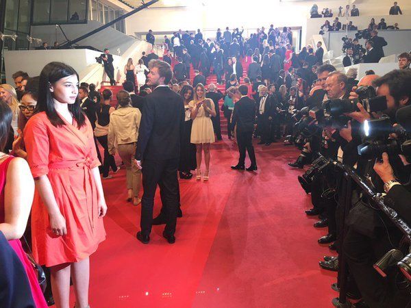 Ivana Noa attends the screening of 'Blood Father' at the annual 69th Cannes Film Festival