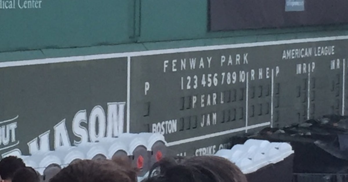 Pearl Jam Fenway Bag Policy