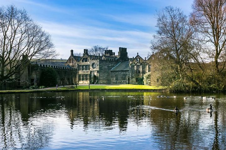 East Riddlesden Hall in Keighley, West Yorkshire, is said to be heavily haunted 