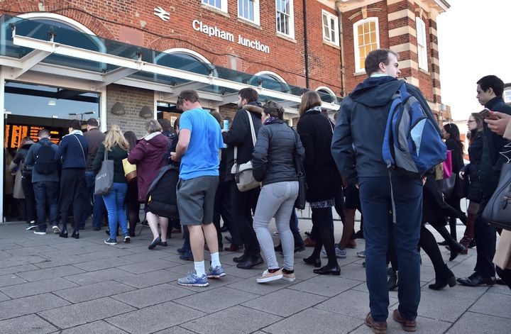 Commuters' travel plans have been thrown into chaos